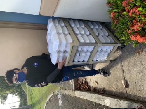 Feeding the  homeless 1735