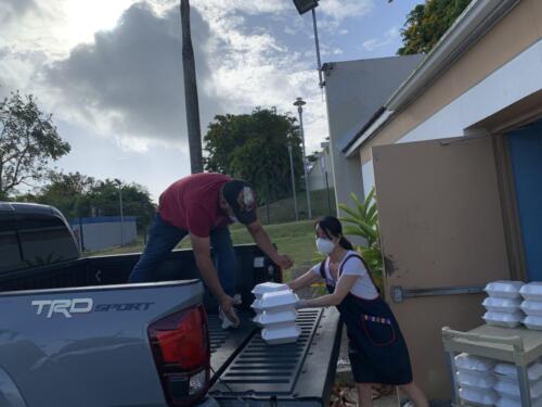 Feeding the  homeless 1741