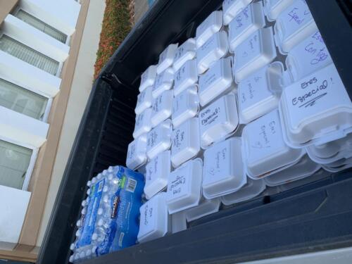 Feeding the  homeless 1742